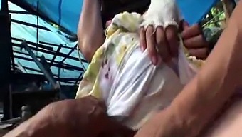 สาวญี่ปุ่นท้องแก่โดนชายจรจัดเย็ด