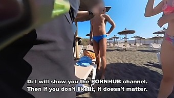 Exclusive Footage Of A Voyeuristic Couple'S Encounter With An Exhibitionist Girl