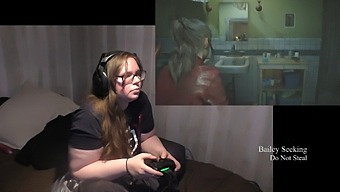 Stripper'S Thrilling Journey Through Resident Evil 2