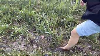 Footprints In The Swamp: A Barefoot Hike Through Muddy Terrain