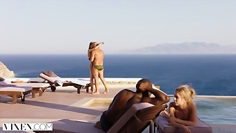 Blonde Teen Exhibitionist Enjoys Intense Anal Sex In Public