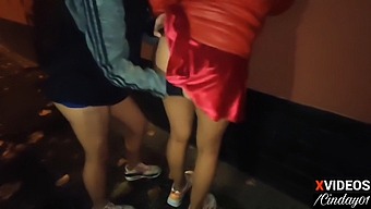 Two Argentine Women Indulge In Public Play