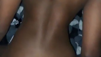 Ebony Teen Struggles With Huge Black Cock