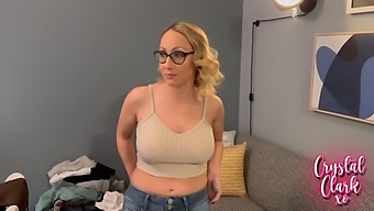 Beautiful College Dorm Pov Video With A Hot Big-Boobed Stepmom.